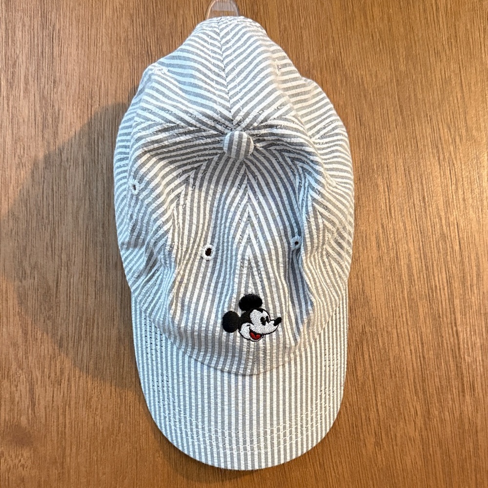 NEW Disney x love your melon Striped Cap with Mickey Mouse Embroidery